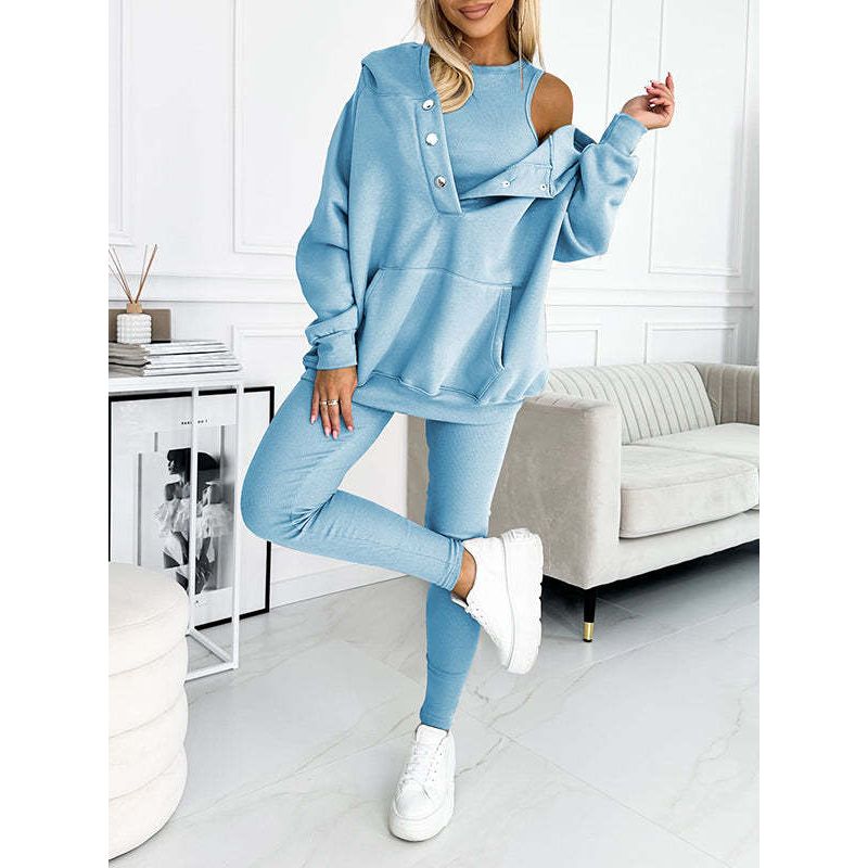 Oversized Women’s 3-Piece Loungewear Set