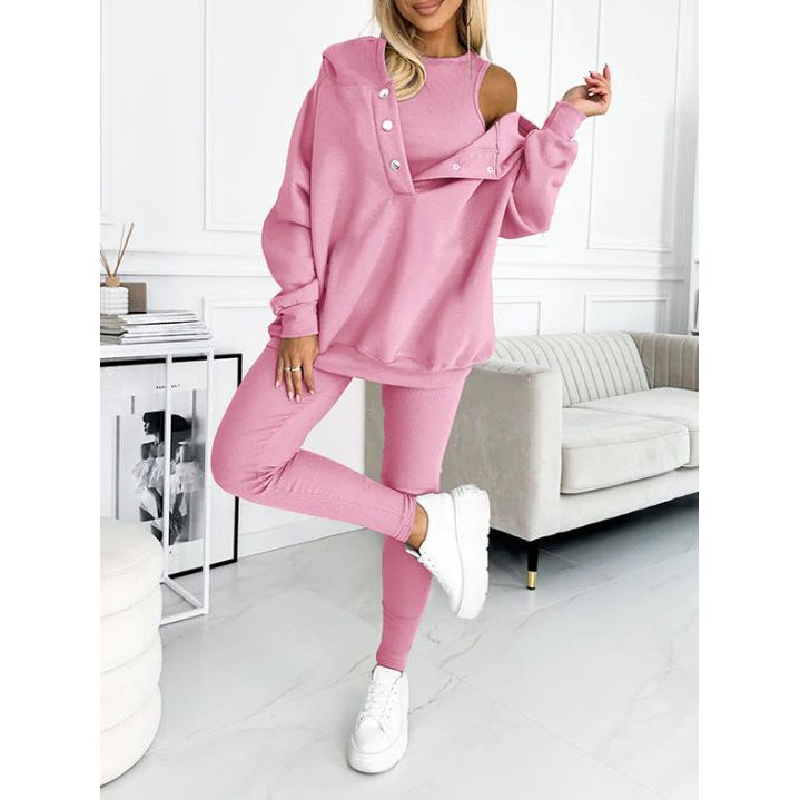Oversized Women’s 3-Piece Loungewear Set