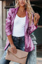 Women’s Sequined Woven Blazer | Notch Collar Style