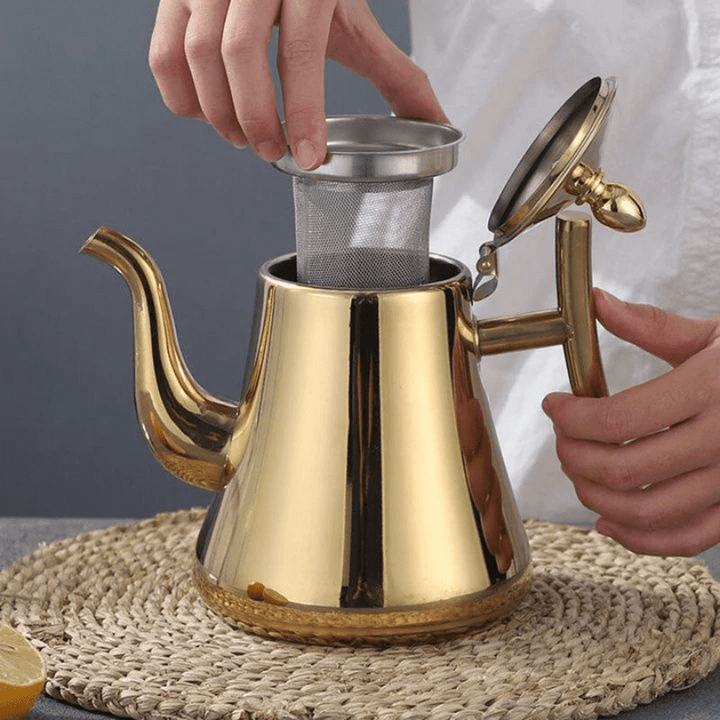 Induction Kettle with Built-in Filter