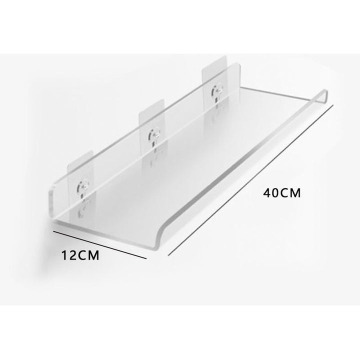 Vestin | Floating Acrylic Wall Shelf for Bathroom