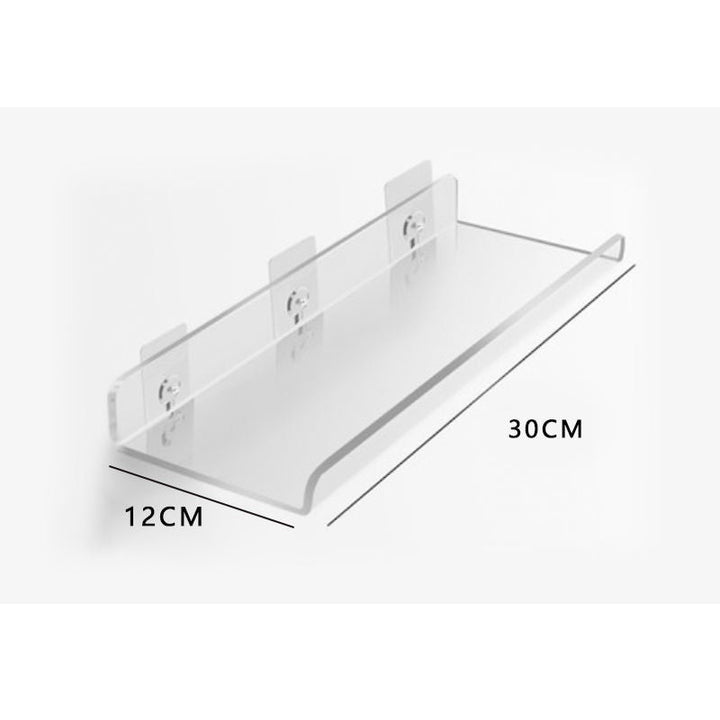 Vestin | Floating Acrylic Wall Shelf for Bathroom