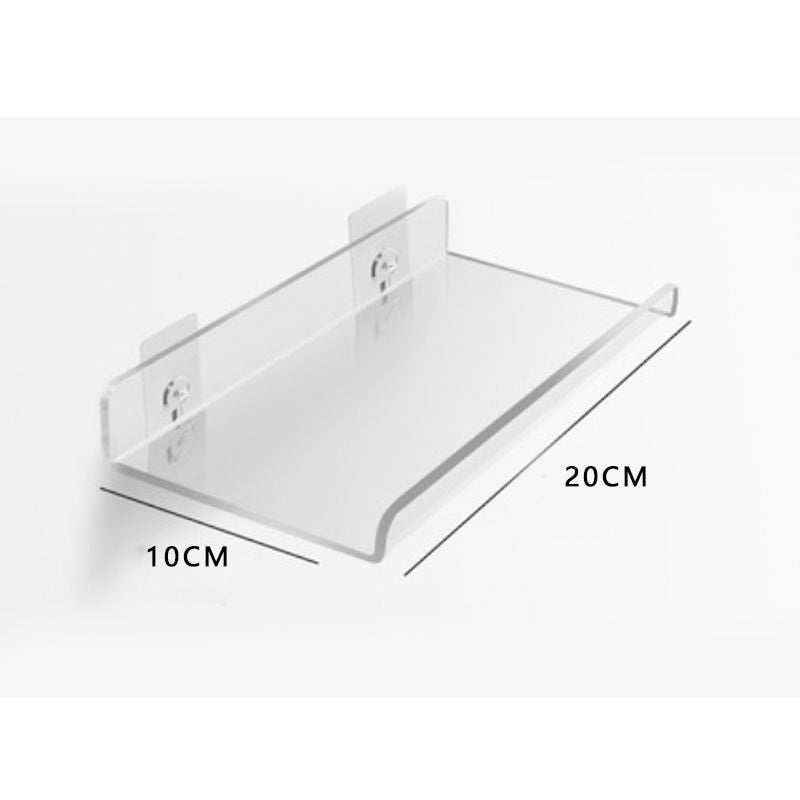 Vestin | Floating Acrylic Wall Shelf for Bathroom