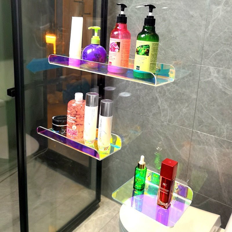 Vestin | Floating Acrylic Wall Shelf for Bathroom