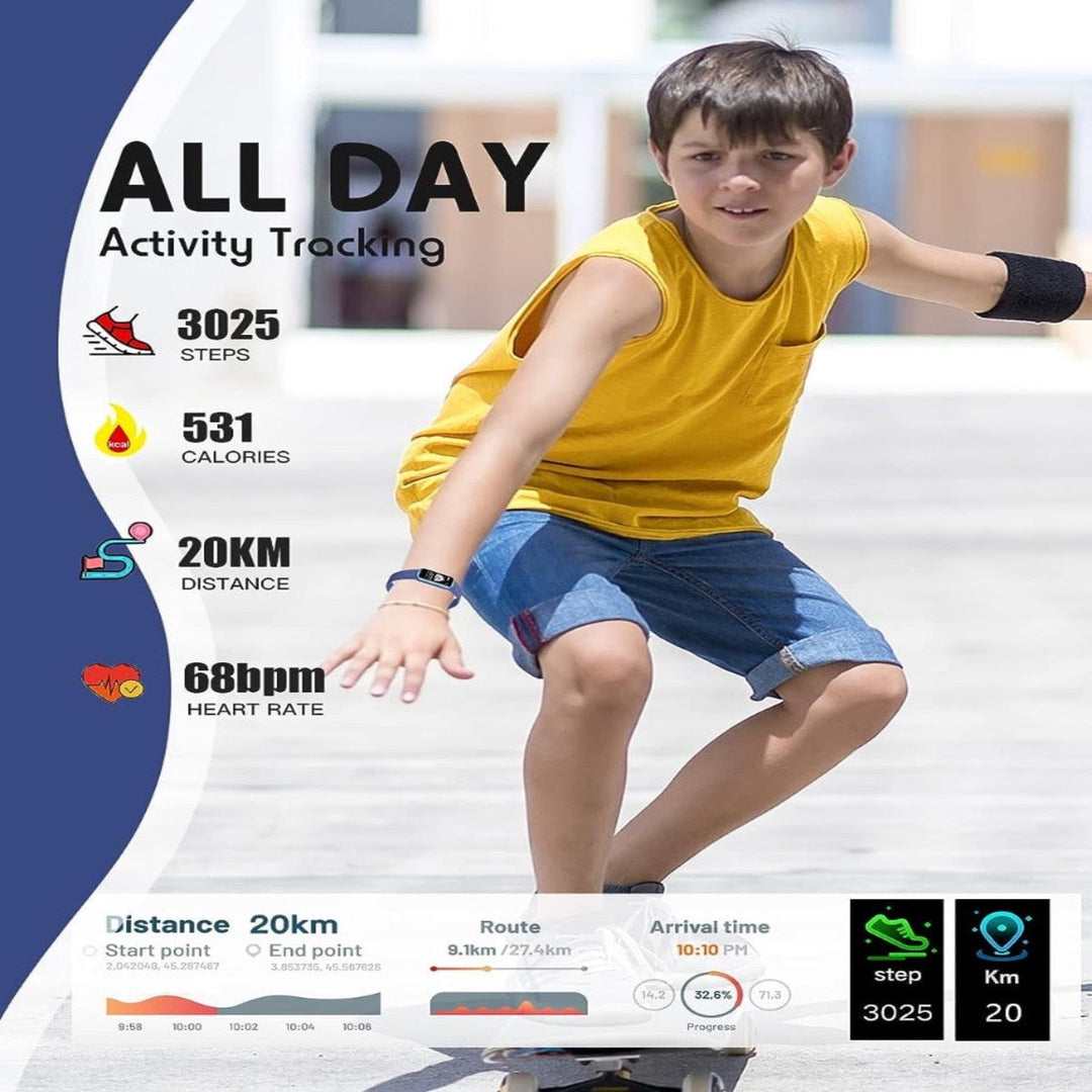 Wren | Pro Slim Fitness Tracker for Kids