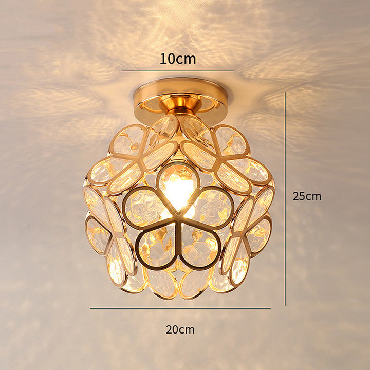 Nöfra | Artistic Glass Ceiling Light
