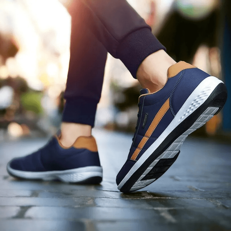 Men’s Leather Orthopedic Comfort Shoes | Casual Style