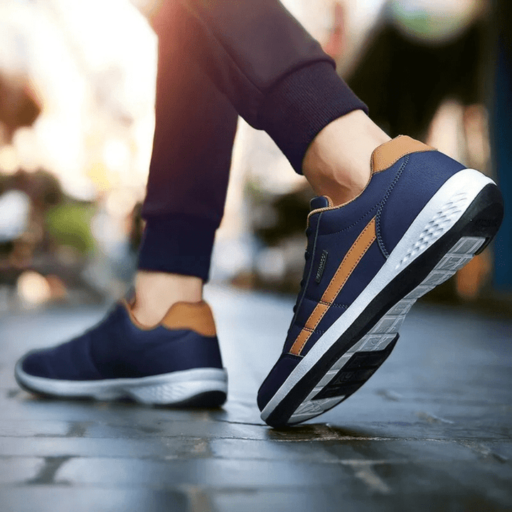 Men’s Leather Orthopedic Comfort Shoes | Casual Style