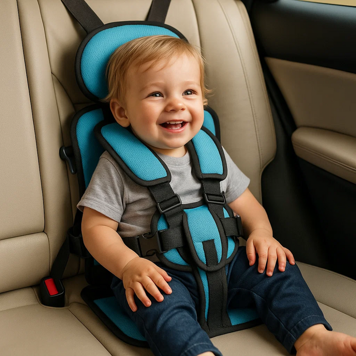Travel Booster Seat | Comfortable & Portable Child Car Seat for Ages 1–14