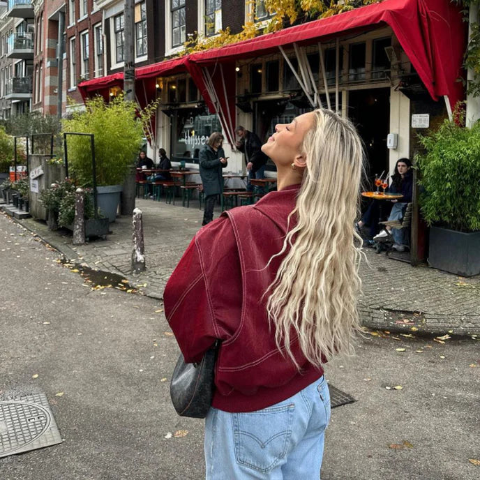 Women’s Oversized Bomber Jacket
