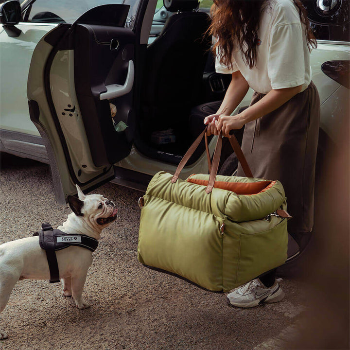 Luxe Dog Car Seat | Comfortable & Safe Travel Bed