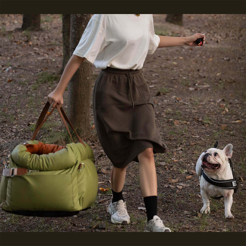 Luxe Dog Car Seat | Comfortable & Safe Travel Bed