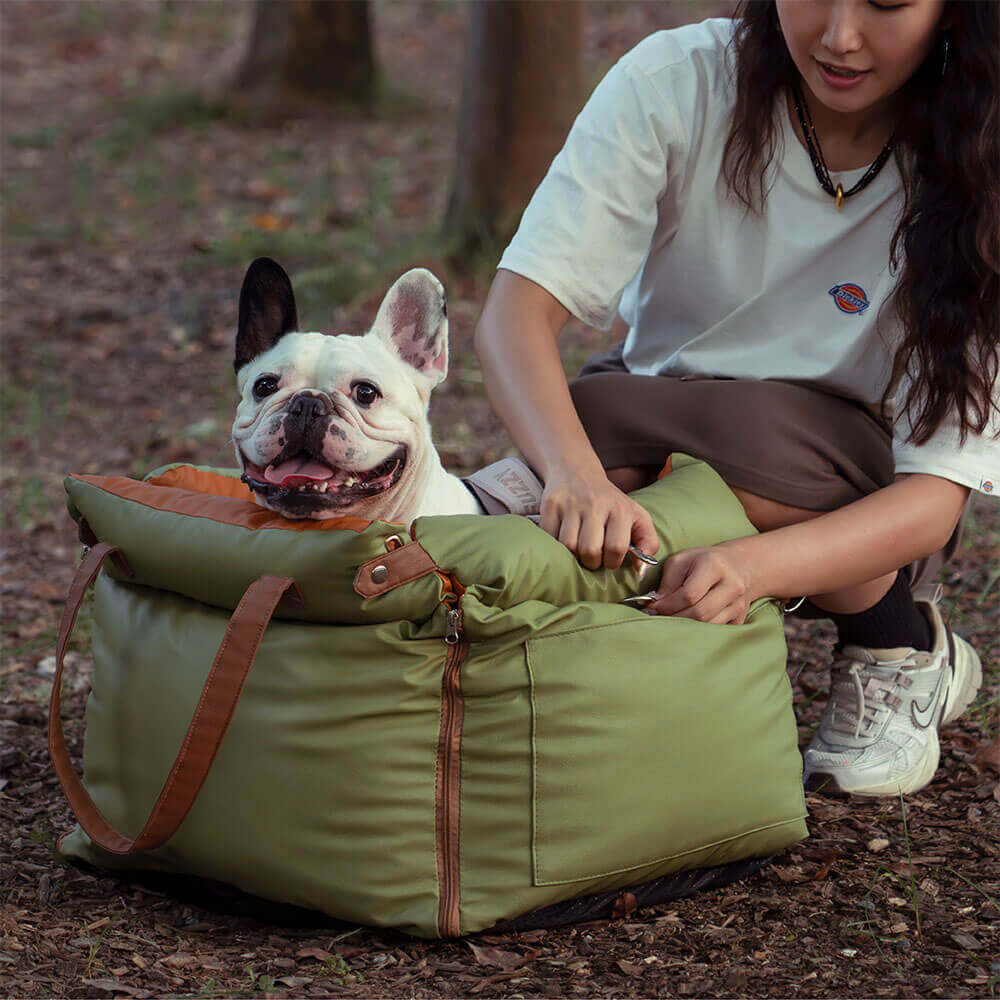 Luxe Dog Car Seat | Comfortable & Safe Travel Bed