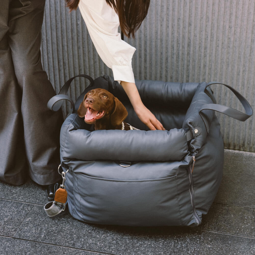 Luxe Dog Car Seat | Comfortable & Safe Travel Bed