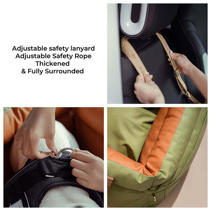 Luxe Dog Car Seat | Comfortable & Safe Travel Bed