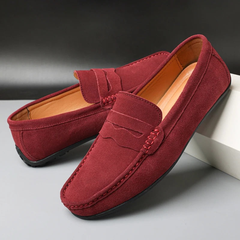 Men’s Suede Style Loafers | Casual-Smart Shoes