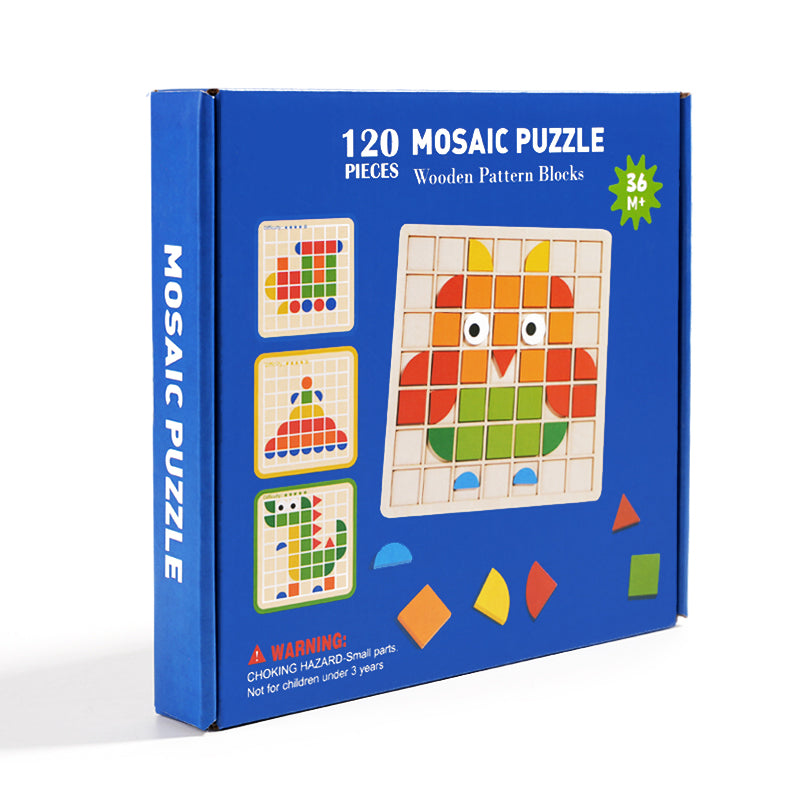Fun & Educational Wooden Puzzle Set for Cognitive Development