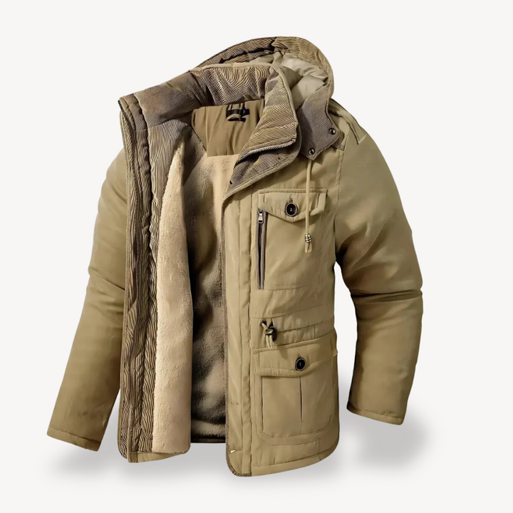 Men’s Waterproof Winter Parka | Cold-Weather Essential