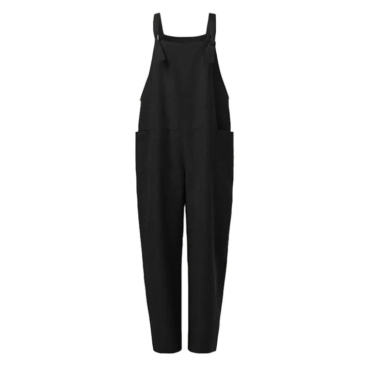 Thalia | Women's Relaxed Fit Cotton Linen Jumpsuit