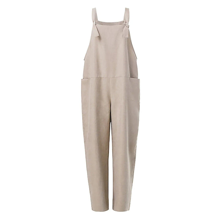 Thalia | Women's Relaxed Fit Cotton Linen Jumpsuit