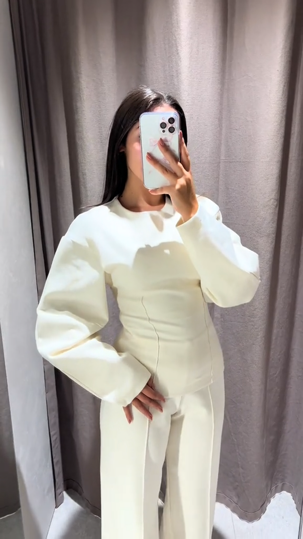 Chic Women’s Lounge Set | Oversized Top & Pants