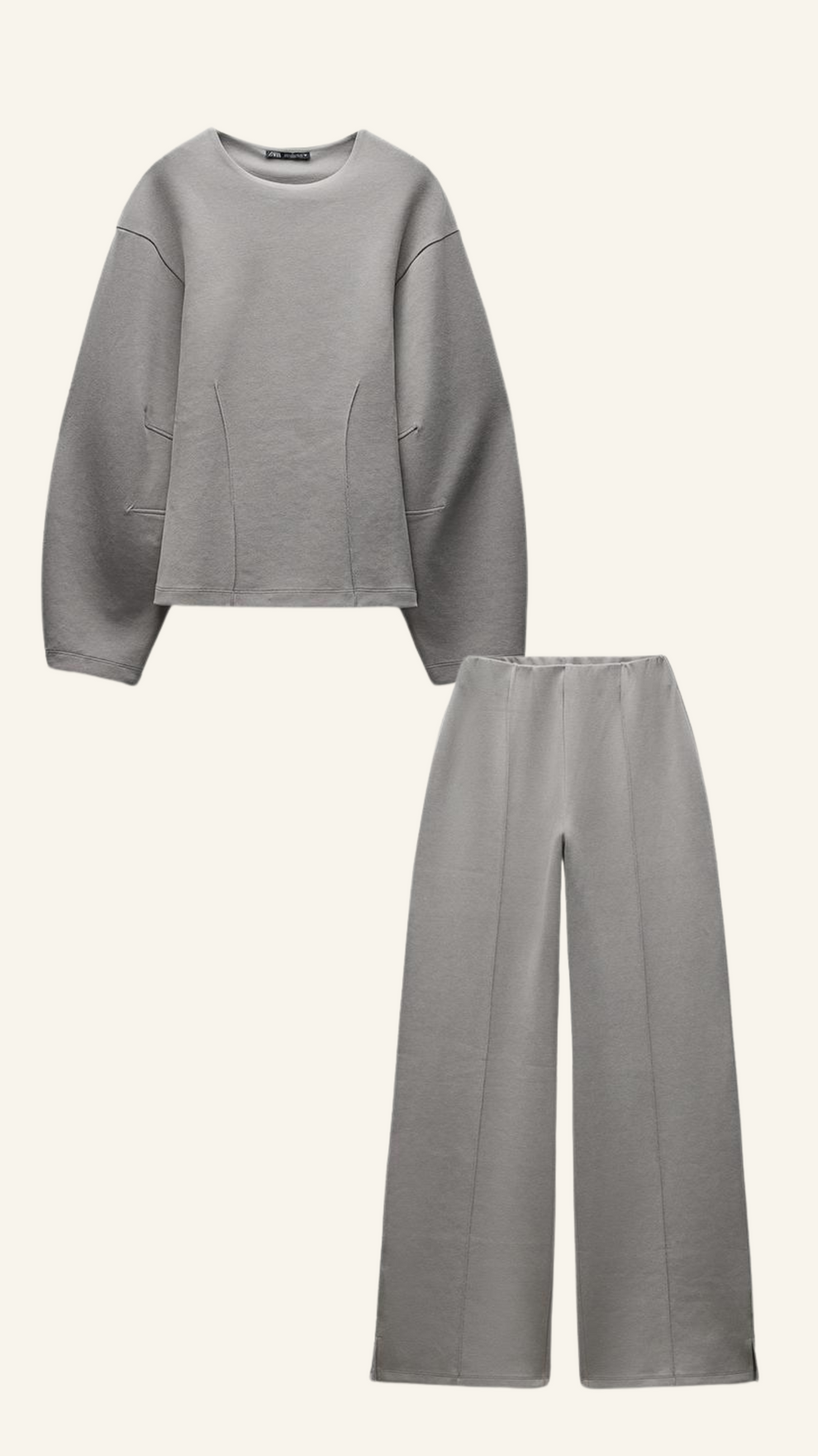 Chic Women’s Lounge Set | Oversized Top & Pants