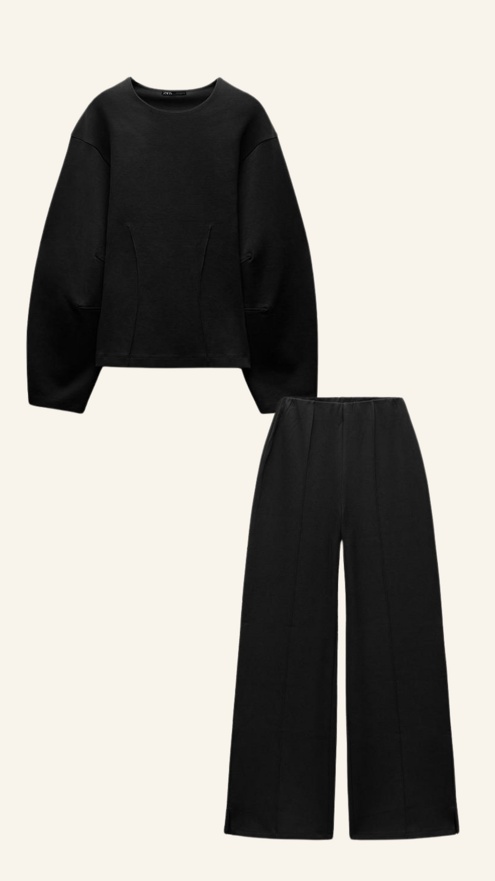 Chic Women’s Lounge Set | Oversized Top & Pants