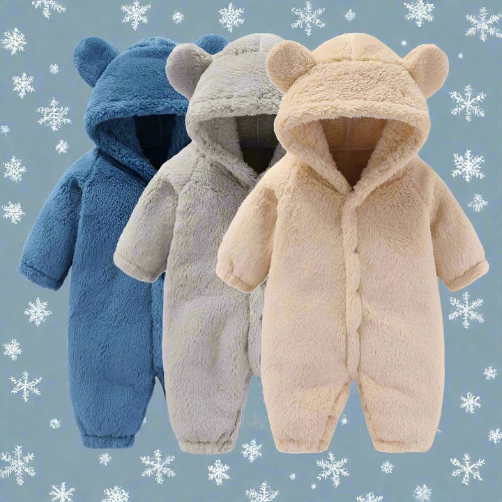 Warm Fleece Onesie | Soft Jumpsuit for Small Kids & Toddlers