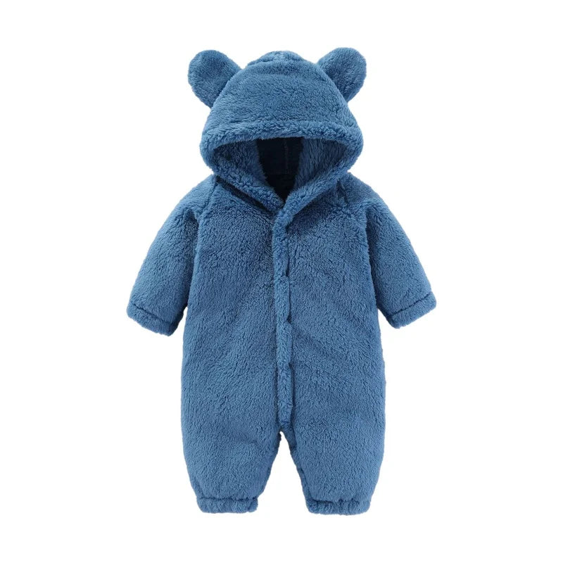 Warm Fleece Onesie | Soft Jumpsuit for Small Kids & Toddlers