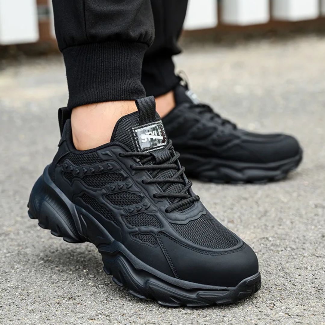 Comfortable Work Shoes with Safety Features | Men's Steel Toe Sneakers