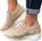 Women's Platform Sneakers with Side Zipper