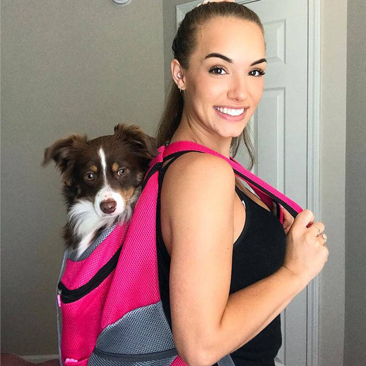 Ventilated Pet Carrier Backpack