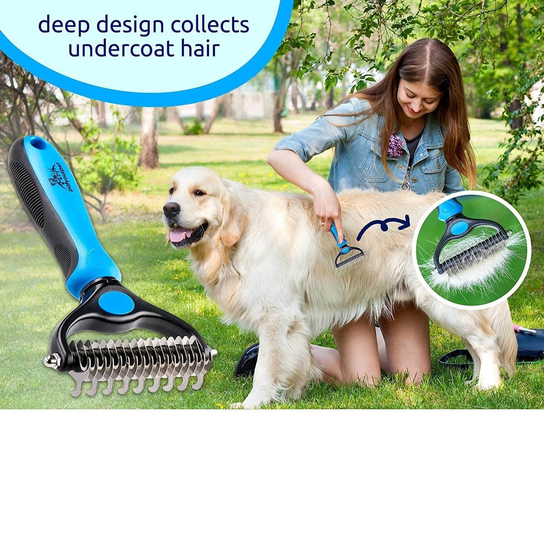 Double-Sided Pet Grooming Brush