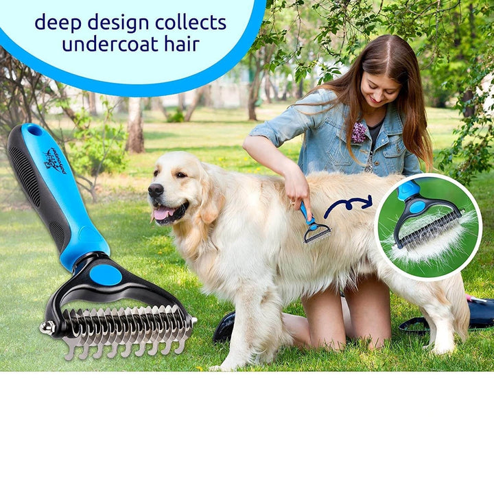 Double-Sided Pet Grooming Brush