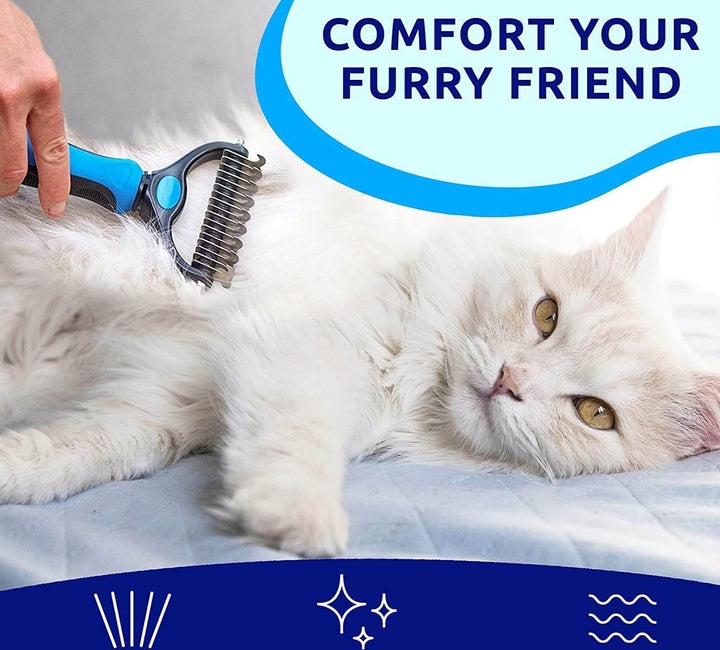 Double-Sided Pet Grooming Brush