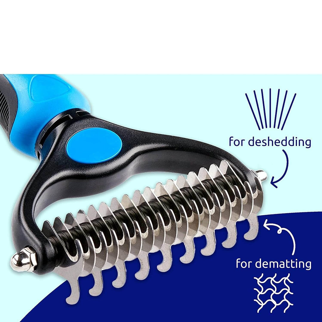 Double-Sided Pet Grooming Brush