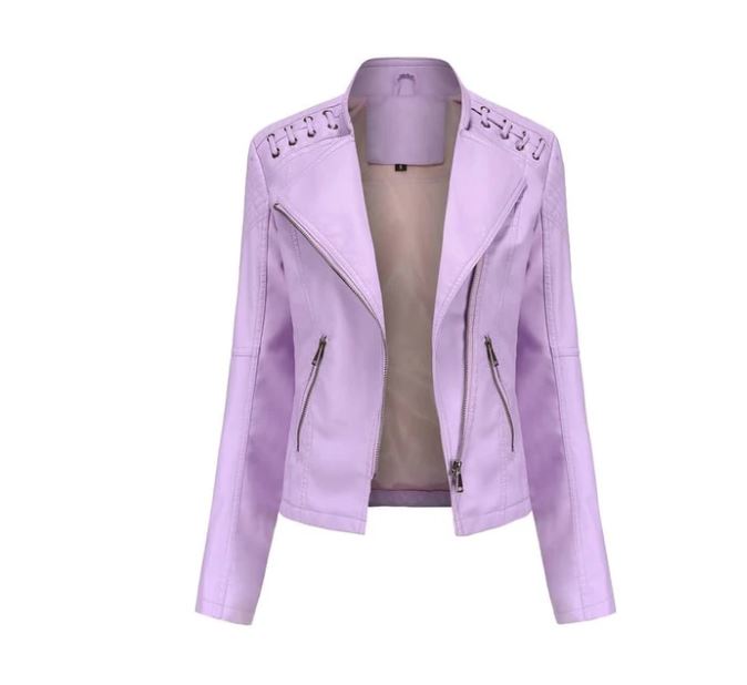 Leather Jacket for Women | Biker Style Coat