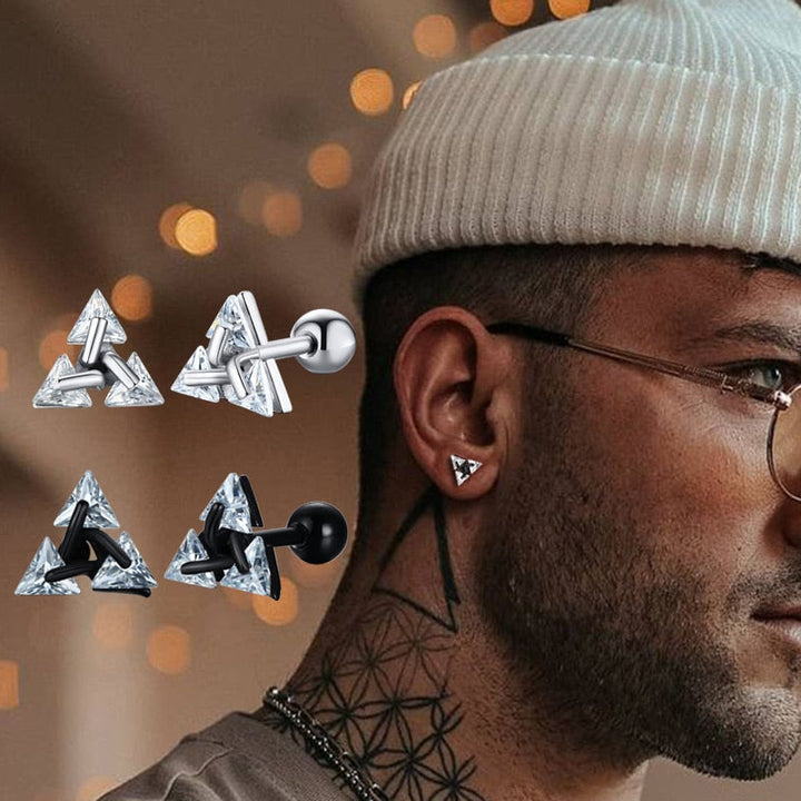 Estelle | Minimalist Stainless Steel Stud Earrings