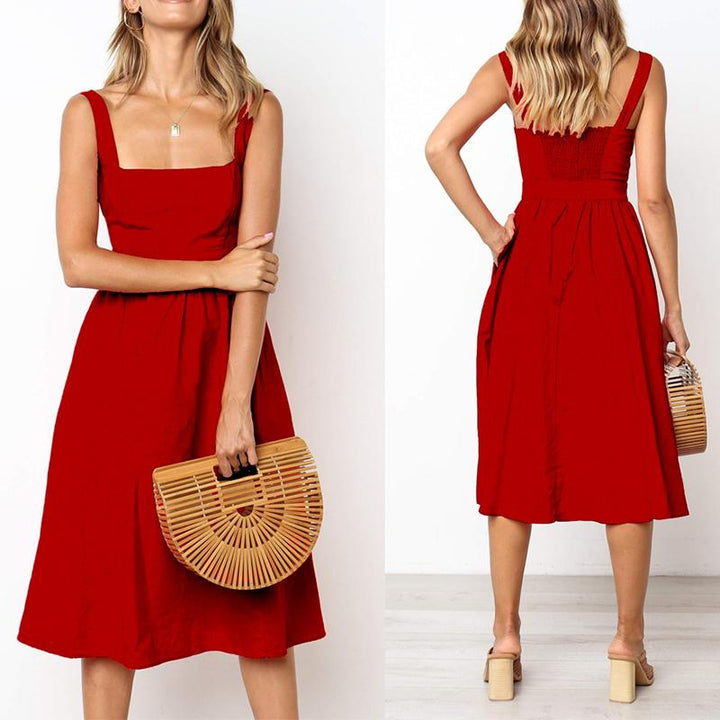 Briony | Women's Summer Dress with Cami Straps