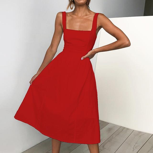Briony | Women's Summer Dress with Cami Straps