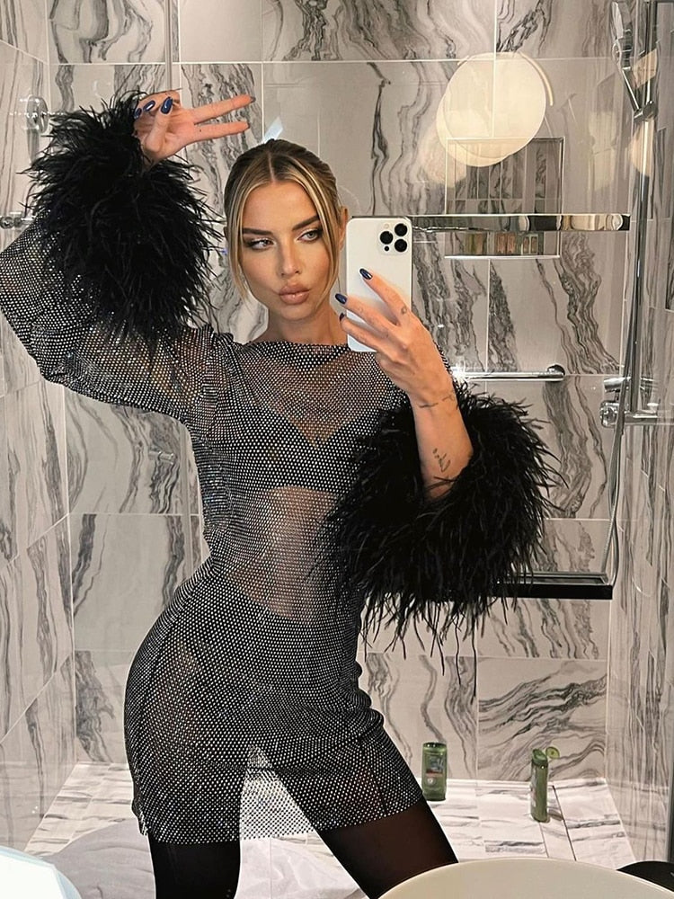 Radiant Shimmer Dress | Elegant Cocktail & Evening Wear