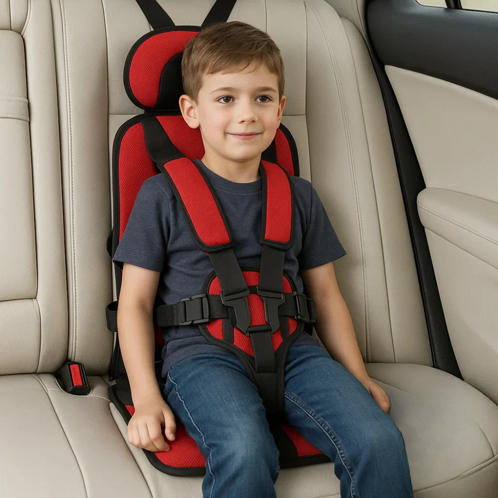 Travel Booster Seat | Comfortable & Portable Child Car Seat for Ages 1–14