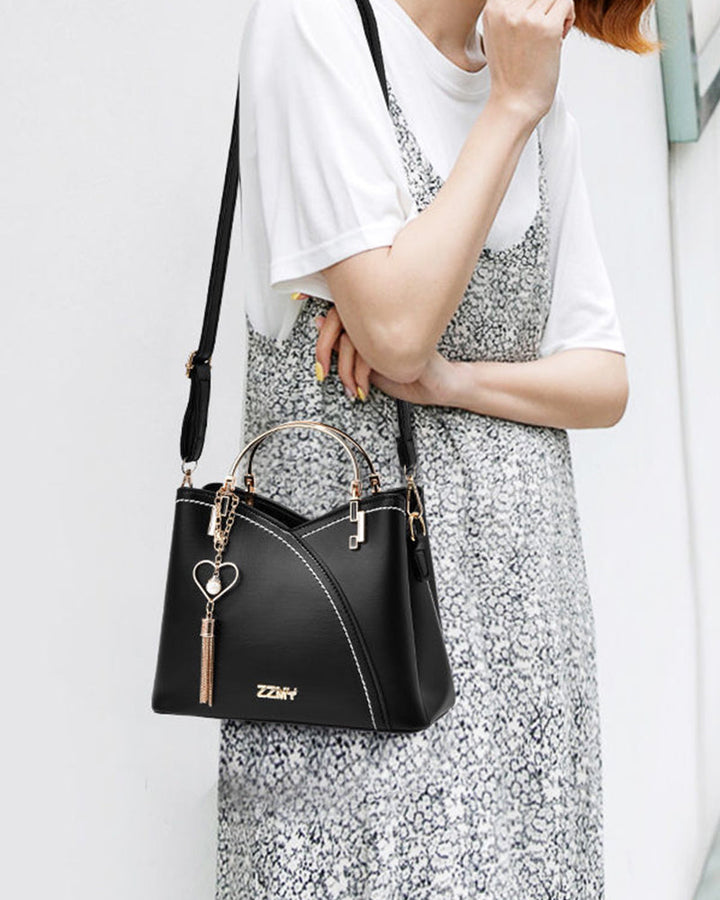 Spacious Tote with Multiple Compartments & Adjustable Strap