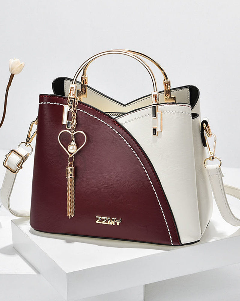 Spacious Tote with Multiple Compartments & Adjustable Strap