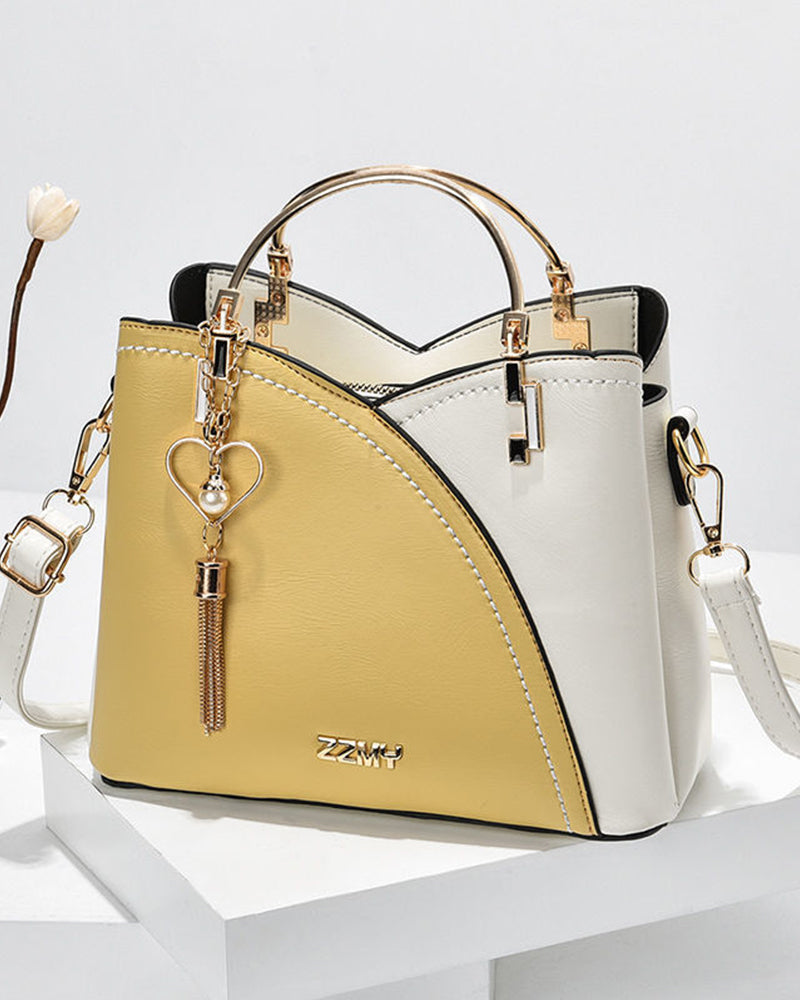 Spacious Tote with Multiple Compartments & Adjustable Strap