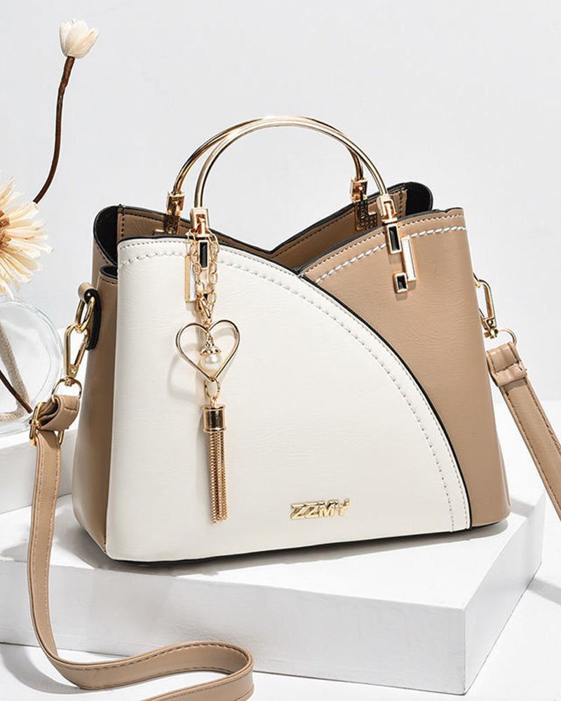Spacious Tote with Multiple Compartments & Adjustable Strap