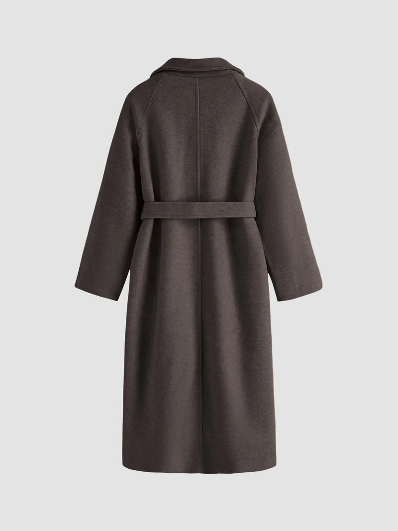 Women's Wool-Blend Maxi Winter Coat