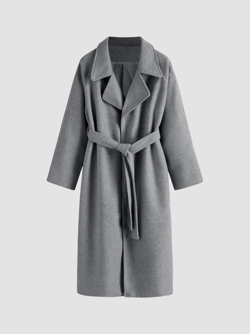 Women's Wool-Blend Maxi Winter Coat