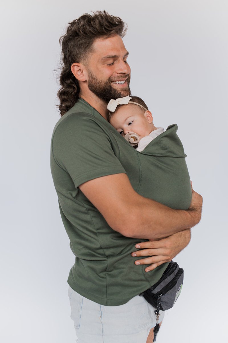 Comfortable Baby Carrier Shirt for Parents