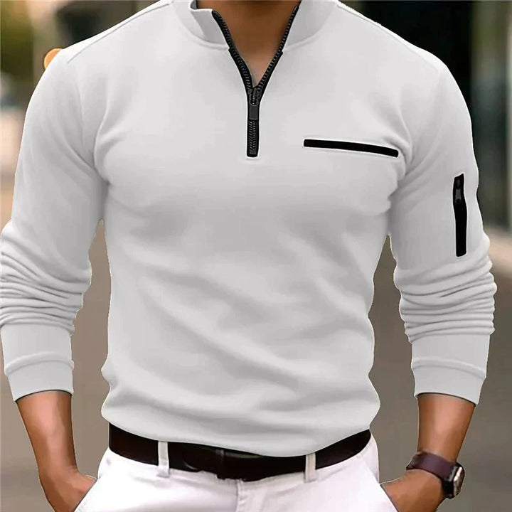 Finian | Men's Quarter-Zip Pullover